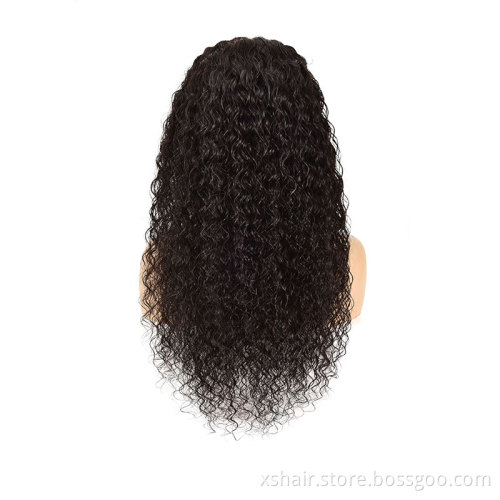 Custom human hair wigs Long wavy human hair wigs Kinky Curly Peruvian hair wig